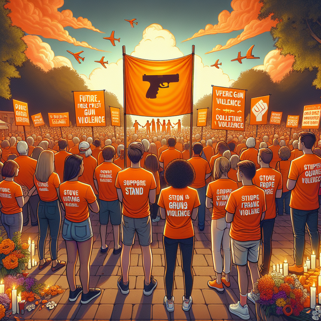 #WearOrange Event in Germantown Recognizes Gun Violence Survivors