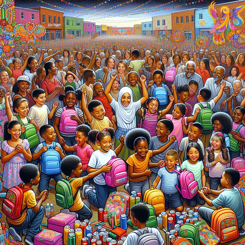 Back-To-School Bash in East Point honors gun violence victim