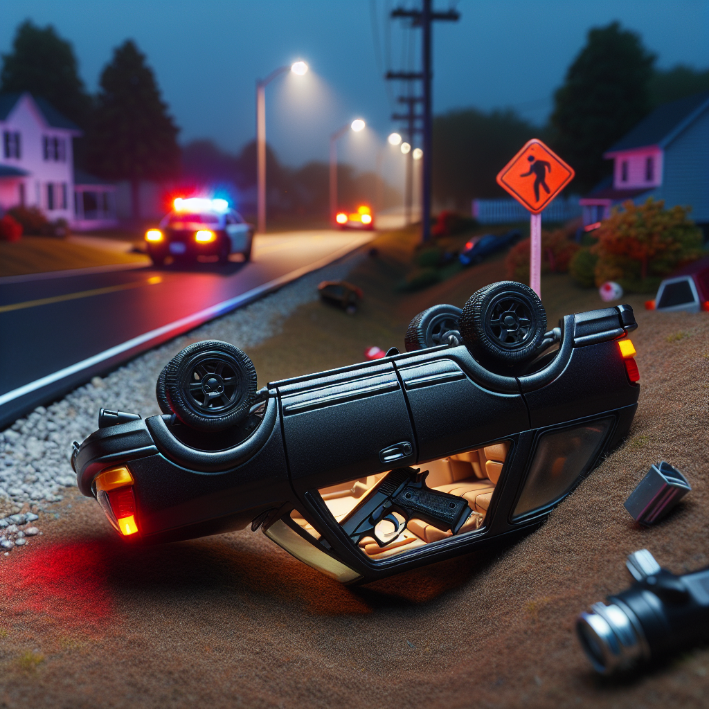 Rollover crash leads to DUI, felony gun charge for Trumbull Co. judge