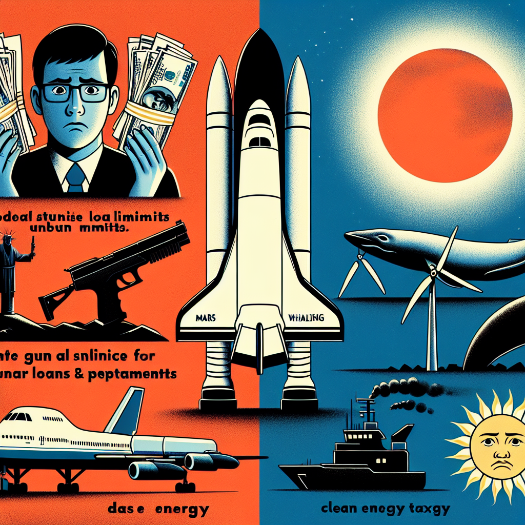 Student loans, gun silencers and a space shuttle: See surprises found in Senate tax bill