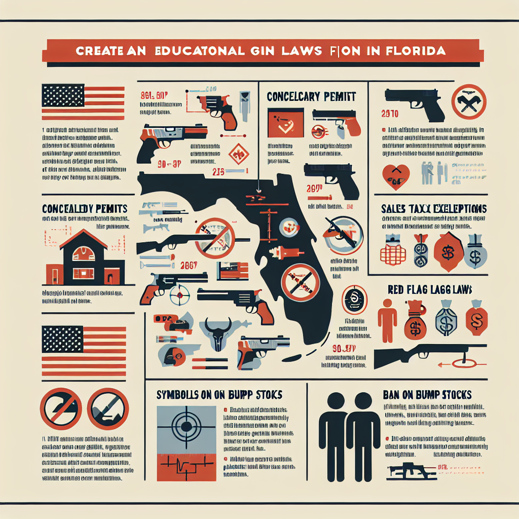 What are the new gun laws in Florida? What to know about open carry, bump stocks, red flag